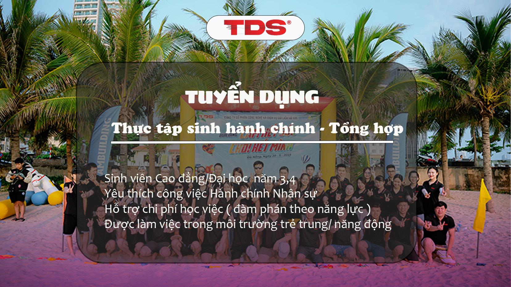 Tuyển dụng - Thực tập sinh Hành chính tổng hợp